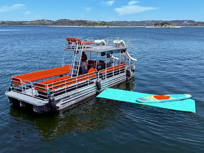 25 Passenger Double Decker on Lake Travis