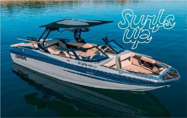 Group wakesurfing with Keep Austin Wet on Lake Travis