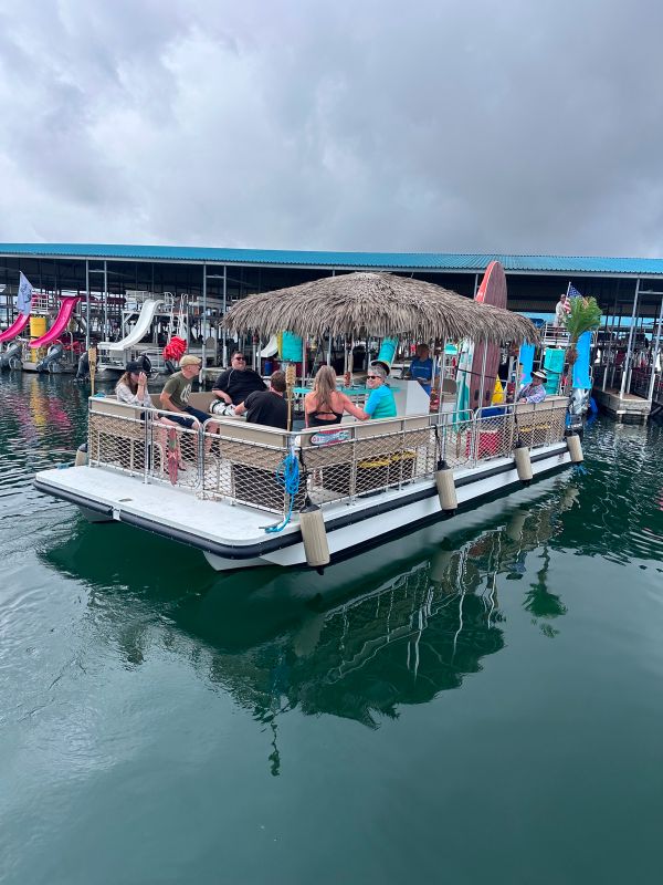 Corporate group on Lake Travis - Keep Austin Wet team outing