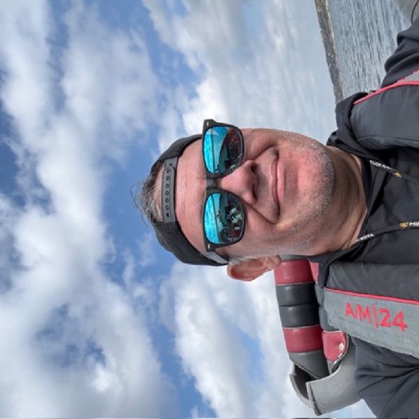 Captain "Shaman" Derek, Keep Austin Wet boat captain and breathwork guide on Lake Travis